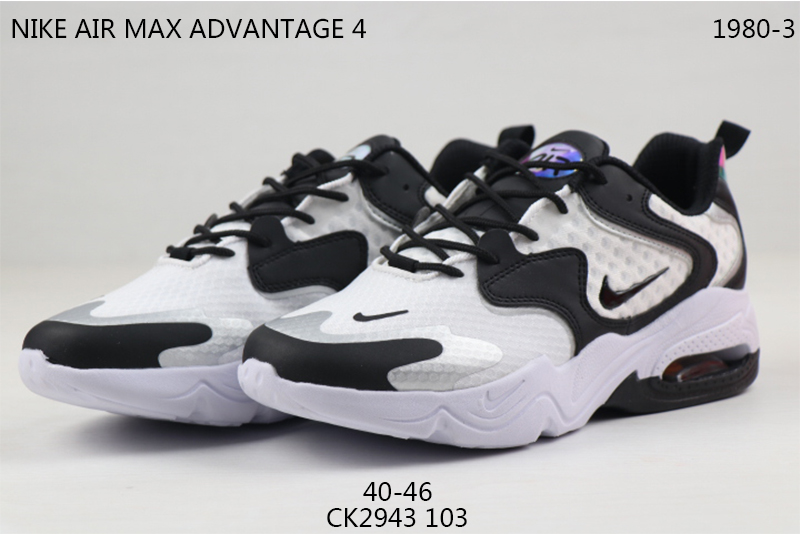 2020 Nike Air Max Advantage IV White Black